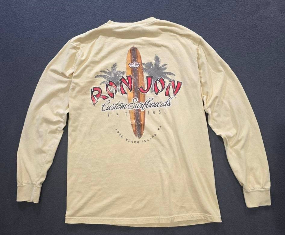 Ron Jon Surf Shop T-Shirt M Surfboard Art Florida Y2K Beach Hip Surfer A010029